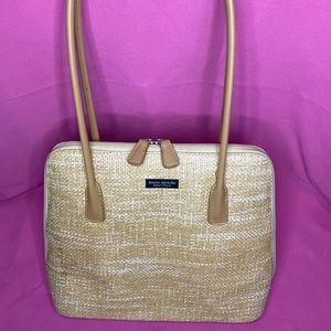kate spade straw bag